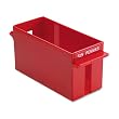 MMF Industries Porta-Count Extra-Capacity Rolled Coin Penny Storage Tray, 25 Dollar Capacity, Red (212070107)