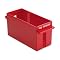 MMF Industries Porta-Count Extra-Capacity Rolled Coin Penny Storage Tray, 25 Dollar Capacity, Red (212070107)