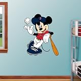 Mickey Mouse Fathead - Boston Red Sox