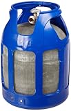 IMAGE OF Lite Cylinder LC-20-30 Composite Lightweight Non-Corrosive See-Through 20 Pound Propane Tank, Blue