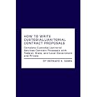 How to Write Custodial Janitorial Contract Proposals: Complete Custodial Janitorial Services... by  Bernard K. Kama