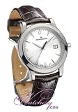Jaeger-LeCoultre Master Control Automatic Mens' Watch Automatic Stainless Steel Silver Dial on Brown Strap Q1398420 or 139.84.20