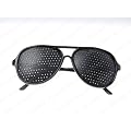 Tinxi Rasterbrille Lochbrille Pinhole Glasses Lunettes de Grilles Loch Brille Pinhole Nadel�hr f�r Augen Training Entspannung Sehschw�chen-Training