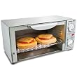 Proctor Silex 31112 Compact Toaster OvenBroiler - White
