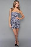 BB Dakota The Ashby Dress in Eclipse Blue,Dresses for Women