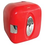 Koolatron KWCXJ6 Coca-Cola 9-Can-Capacity Mini Fridge, Red
