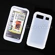 Samsung Omnia i910 (CDMA) Soft Rubber Silicone Protector Skin Case Clear