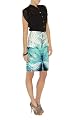 Mirror Print Pencil Skirt