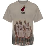 NBA Miami Heat 2011 NBA Finals Huddle Premium T-Shirt - Sand (X-Large)