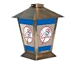 New York Yankees Glass Metal Candle Lantern 11" GlassMetal Candle Lantern - New York Yankees - MLB B