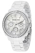 Michael Kors #MK5079 Women's White Acrylic Chronograph Watch