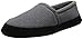 ACORN Men's MOC Slip-On Loafer, Charcoal, Large/10.5-11.5 M US