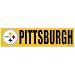 NFL Football Pittsburgh Steelers Bumper Sticker (2-Pack)