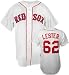Jon Lester White Majestic MLB Home Replica Boston Red Sox Jersey