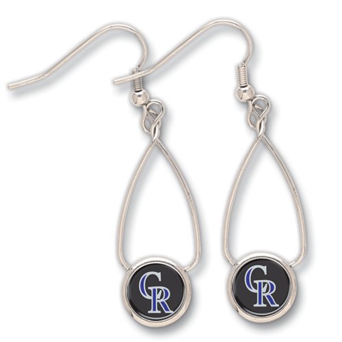 Colorado Rockies French Loop Earrings