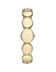 DKNY Gold-Tone Round Link Womens watch #NY8867