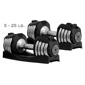 Xmark Fitness 50 lb. Adjustable Dumbbell by 