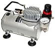 Airbrush Depot TC-20 MINI AIRBRUSH COMPRESSOR WITH WATER TRAP AND REGULATOR