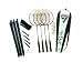 Talbot Torro Badminton Set 4-FIGHTER SET Modell 2010, schwarz-weiss