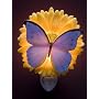 Blue Butterfly & Gerber Daisy Night Light