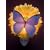 Blue Butterfly & Gerber Daisy Night Light