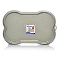 Omega Paw Pearilized Pebble Hungry Pet Bone Mat, Assorted Colors