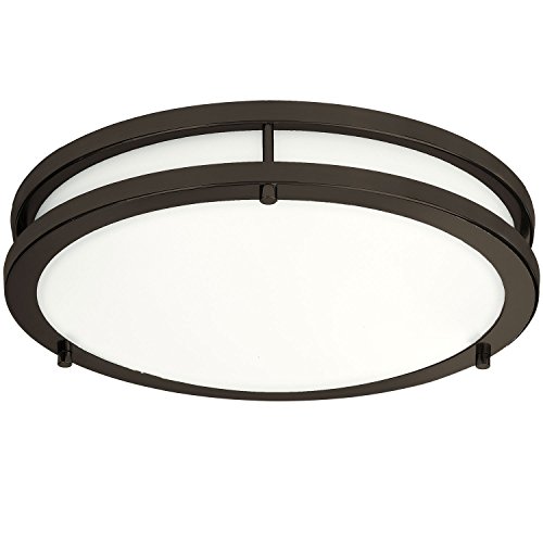 Light blue™ 12-inch led flush mount ceiling light, oi…