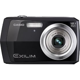 Casio Exilim Ex-Z16 Digital Camera - Black (12MP, 3x Optical Zoom) 2.7 inch LCD