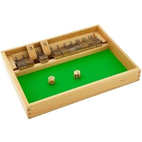 Wooden Shut The Box Game 12