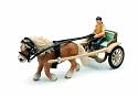 Schleich - 42040 - Figurine - Accessoire - Calèche pour Poney