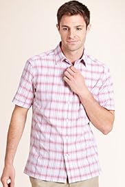 Modal Blend Classic Collar Graded Checked Shirt