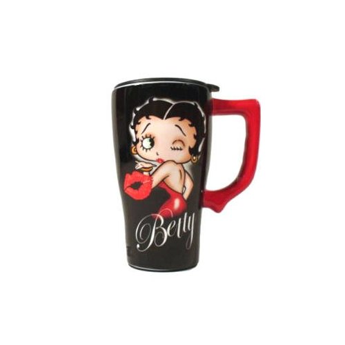 Betty Boop, What a Girls Gotta Do Ceramic Travel Coffee Mug