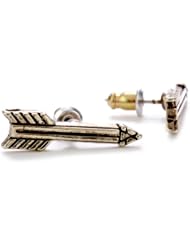 House of Harlow 1960 Gold-Plated Short Arrow Stud Earrings