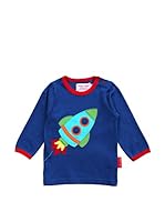 Toby Tiger Camiseta Manga Larga Lsanrocket (Azul)