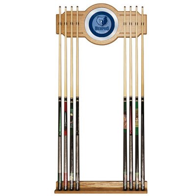 Memphis Grizzlies NBA Billiard Cue Rack with Mirror