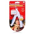 Bamboo Dog Guillotine Nail Trimmer with Styptic and File (Colors Vary)