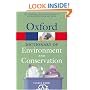 A Dictionary of Environment and Conservation (Oxford Paperback Reference)