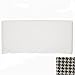 Skyline Furniture 73+4SL(Berne BW) Slipcover Headboard in Berne Black and White Size: California Kin