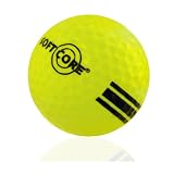 25 Dozen NEW Softcore Yellow/Black Driving Range Golf Balls (1 Case)