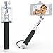 Volsey VS1 Built-in Bluetooth Remote Shutter Selfie Stick for iPhone and Android Smartphones - Black