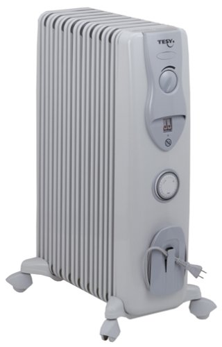 TESY（テシー） オイルラジエターヒーター 電子式24時間ON/OFFタイマー 9枚フィン（シームレス溶接） 【4～10畳用】LB1509E03TR
