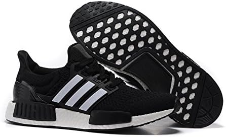 Women's N M D 2016 New Fashion walking Casual Runing Shoes Black/White 6.5 B(M) US