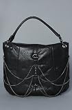 Hype Handbags The Louise Top Zip Chain Hobo Bag,Bags (Handbags/Totes) for Women