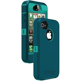 Defender APL2-I4SUN-E8-E4OTR Carrying Case (Holster) for iPhone - Light Teal, Deep Teal: Office Products