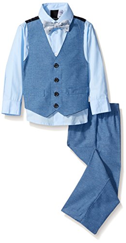 Van Heusen Little Boys' Thin Stripe Vest Set