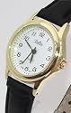Ladies/Womens New Reflex Watch-Gold Case (25mm) White Dial - 18cm Strap (101027LT)
