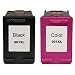 2-Pack (Black+Color) HP901XL Hi-Yield Remanufactured Ink for OfficeJet J4524 J4540 J4550 J4580 J4624 J4660 J4680 J4680c
