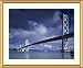 Bay Bridge Tableau, San Francisco Photograph - Beautiful approx. 25"x29" Framed & Matted Photographic Print by Carol M. Highsmith