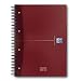 Oxford 353002504 European Book A4 kariert 120 Blatt, farblich vorsortiert