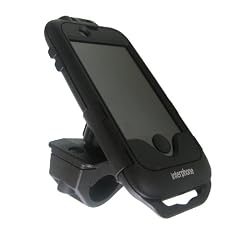 Interphone PREMIUM Handy Halter Halterung WASSERDICHT f�r ihr Bike Fahrrad Motorrad passgenau f�r Apple Iphone 4 - Hochformat & Querformat m�glich - F�R OUTDOOR EINSATZ BESTENS GEEIGNET: IPHONE KOMLETT GESCH�TZT ! DISPLAY MIT FOLIE GESCH�TZT - KOMPLETT BEDIENBAR OHNE AUS DER HALTERUNG ZU ENTFERNEN inkl. Original Handycop� Einkaufswagenchip